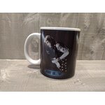 tasse céramique publicitaire johnny hallyday rétro