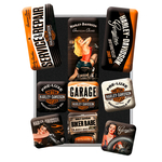 set de magnets harley davidson