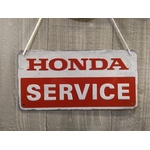 plaque métal à suspendre déco publicitaire honda vintage rétro