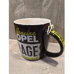 tasse céramique publicitaire opel garage rétro vintage
