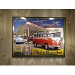 plaque publicitaire déco station yacco vlokswagen