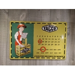 calendrier perpétuel yacco rétro vintage