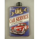 plaque bidon déco rétro vintage car service