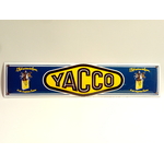plaque émaillée Yacco chevaux