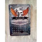 Calendrier perpétuel Old School biker