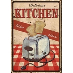 plaque déco vintage kitchen cuisine