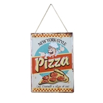 plaque à suspendre déco pizza