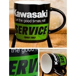 tasse céramique moto kawasaki rétro vintage