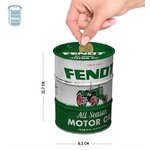 tirelire métal déco fendt