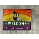plaque déco publicitaire lgbt homosexuel