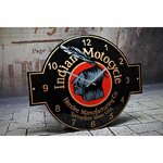 horloge émaillée indian motorcycle