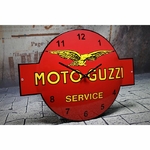 horloge émaillée motoguzzi