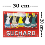 plaque émaillée chocolat suchard en vente ici 20x30