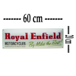 plaque émaillée bombée royal enfield motorcycles