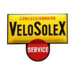 plaque émaillée concessionnaire velosolex 60x47 cm