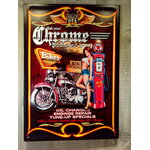 Plaque get your chrome polished pin-up