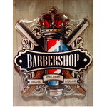 plaque rétro déco barbershop