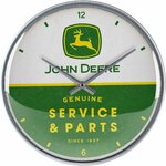 horloge murale john deere rétro vintage