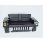 Canapé Hummer full black vintage