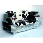 Canapé Cadillac vache rétro