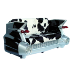 Canapé Cadillac vache vintage