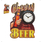 horloge cheers beer rétro vintage