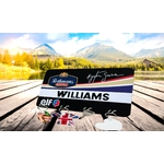 accroche-clés publicitaire williams senna