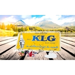 accroche-clés publicitaire klg bougies vintage