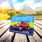 tapis de souris publicitaire déco peugeot 205 gti