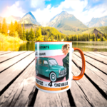mug 4cv rétro