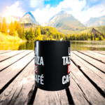 taza de café vintage rétro casa del papel