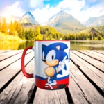 mug céramique publicitaire sega super sonic