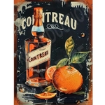 plaque déco publicitaire vintage cointreau
