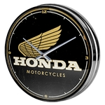 horloge déco murale moto honda vintage