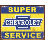 plaque déco publicitaire chevrolet