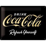 plaque déco publicitaire coca cola vintage édition limitée