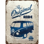 Plaque Vw Combi original Metallic Edition Limitée