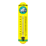 Thermomètre émaillé Michelin tracteur vintage