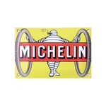 Plaque émaillée Michelin pneus