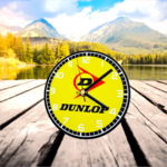 horloge publicitaire dunlop