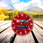 Horloge publicitaire Facom expert
