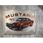 Plaque Ford Mustang 1967 Edition Limitée publicitaire