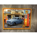Plaque métal Ford Vedette publicitaire