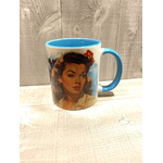 tasse céramique pin-up vintage