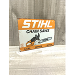 Plaque métal Stihl