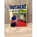 Plaque publicitaire Butagaz rétro