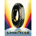 plaque-metal-goodyear-rainbow-pneus