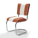 chaise de diner bi-couleur prospect ocre mobilier américain