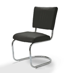 chaise prospect de diner noir