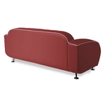 Sofa canapé bicolore Waverly ruby mobilier américain
